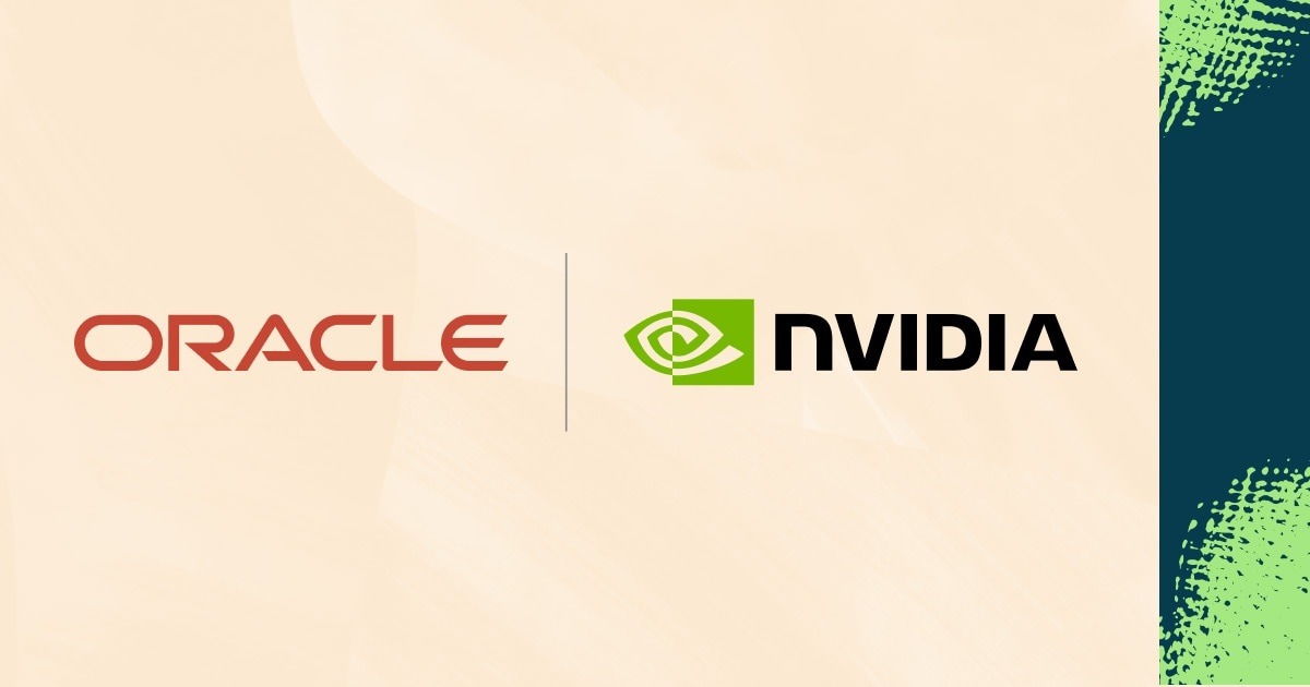 Oracle and NVIDIA announcement artwork accompanying their Vera Rubin infrastructure update.